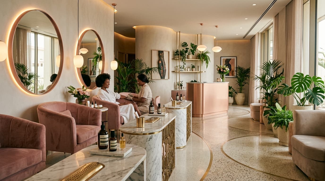 African Luxury Beauty Parlour and Spa Lounge