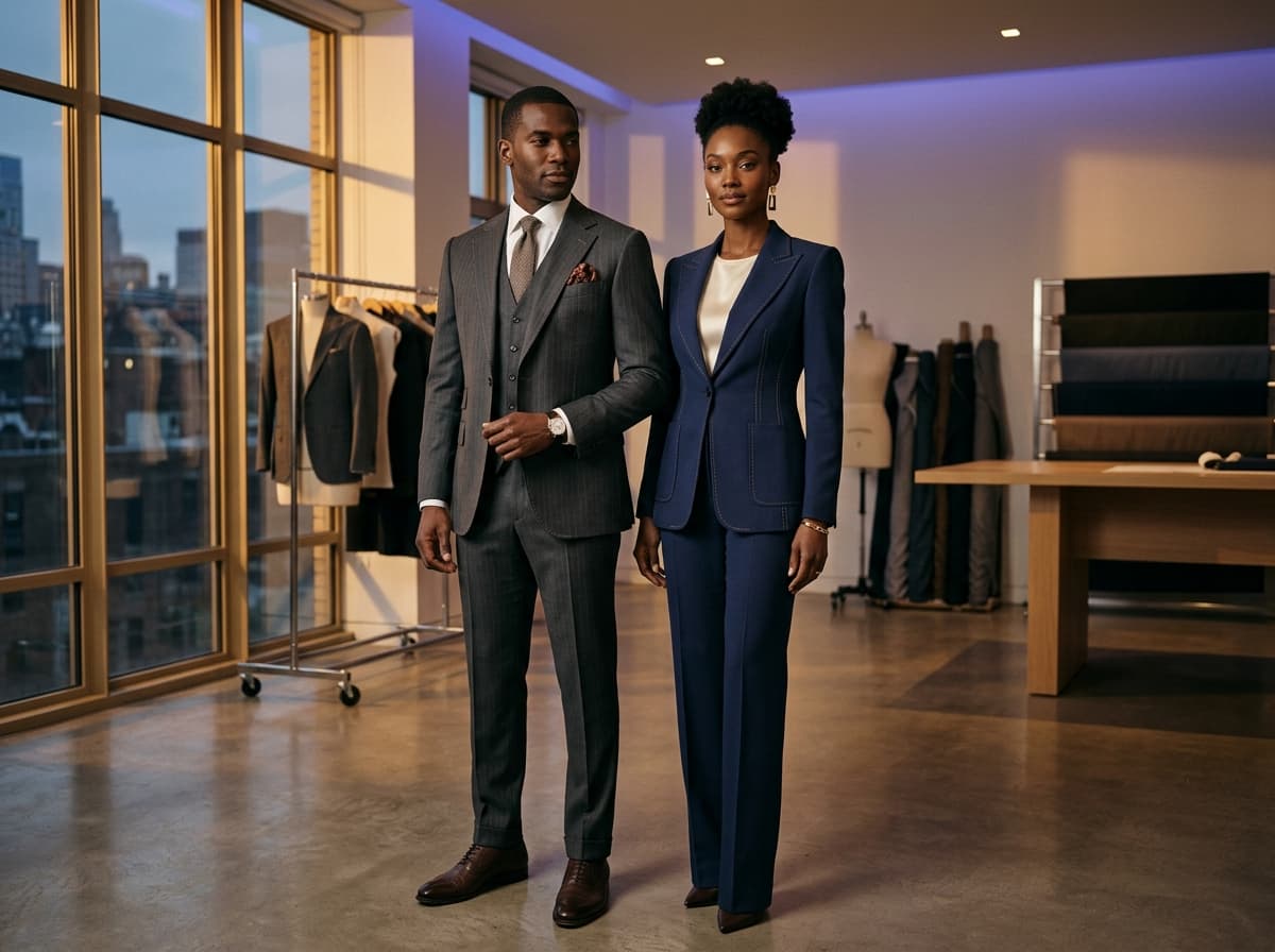 Steeches Bespoke Tailoring African Editorial